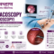 Thoracoscopy (pleuroscopy) procedure showing minimally invasive examination of the pleural cavity for pleural biopsy, lung fluid drainage, and diagnosis of pleural diseases.